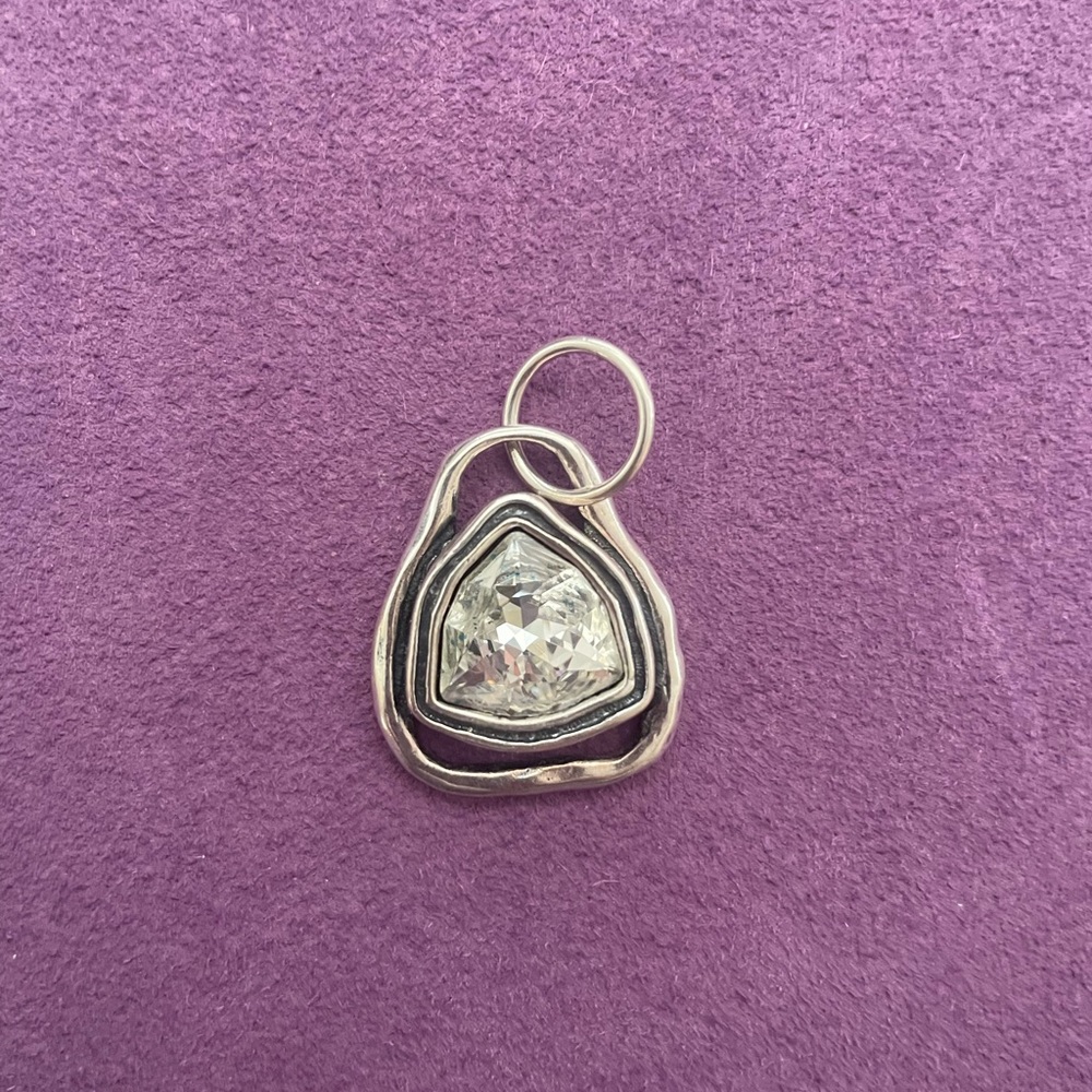Grace & Heart “Trilliant” Sterling Silver Pendant